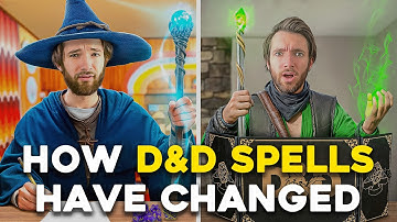 The Evolution of D&D spells