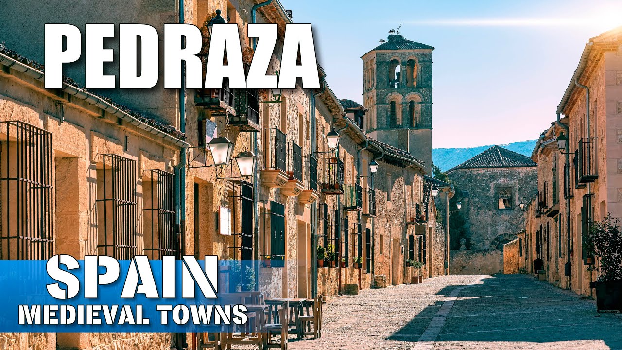 Top places to visit in Segovia, Pedraza 4k 50p