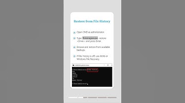 Recover Permanently Deleted Files on Windows 10 Using CMD#cmd #cmdtricks #datarecovery