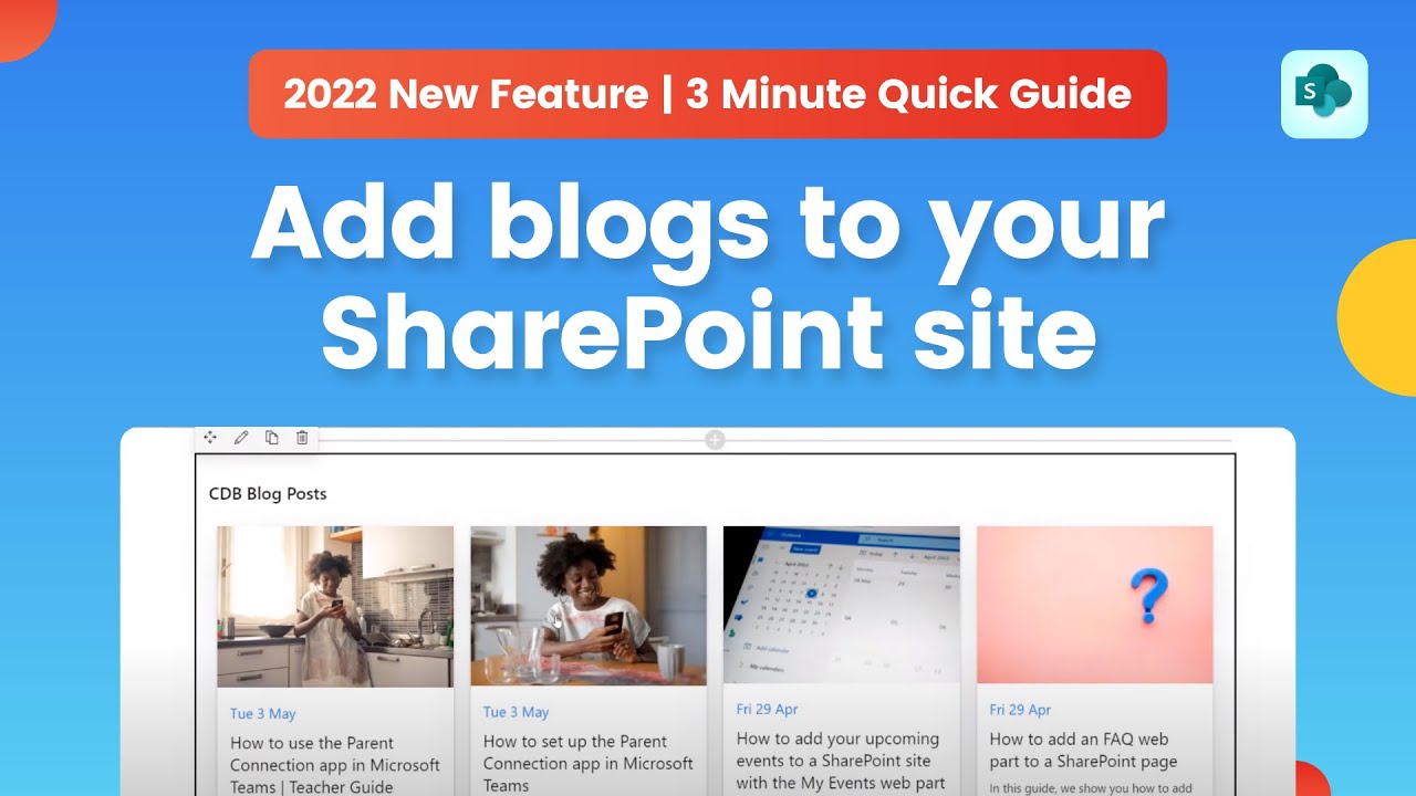 HOW TO: Add Blog Post Web Part to SharePoint Pages | Cloud Design Box ...