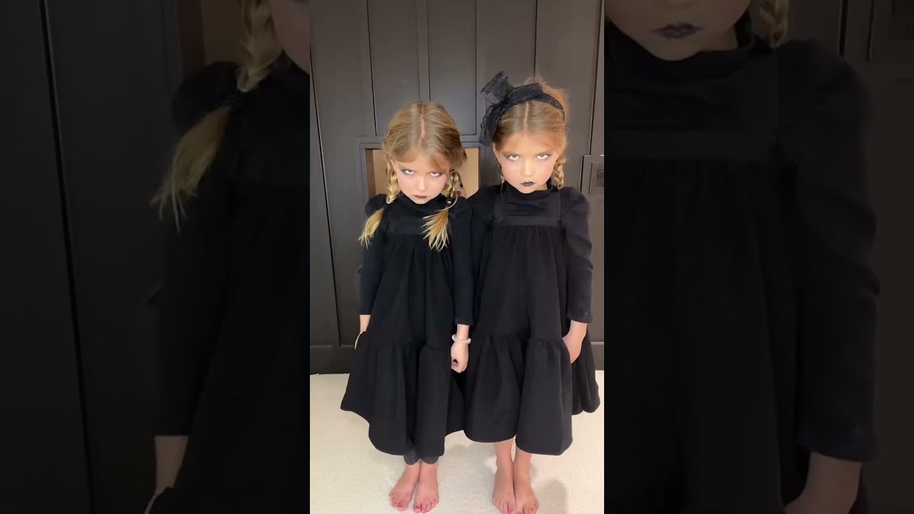 Scary Twins Wednesday Dance Shorts