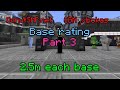 Base rating part 3 | comment user | 2.5m each base or 10m for a really good base #donutsmp #baserate