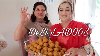 MAKING DESI LADOO EASY / WE HAD SO MUCH FUN l| Indian Mom & 3kids Life👉Netherlands 🇳🇱 Vlog355