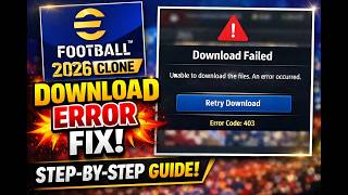 eFootball 2026 Clone App Error FIX (100% Working) screenshot 3