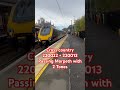 Cross country 220022 + 220013 Passing Morpeth with 2 Tones
