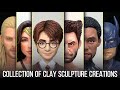 Clay art showcaseharry potterwonder womanxmen origins wolverinethorbatmanblack panther