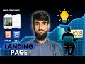 Landing Page With HTML &amp; CSS | 03 | Mayars Coding School | Modern UI/UX