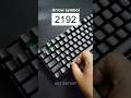 Arrow symbol in ms word | #keyboard #msword #computer #windows #tricks