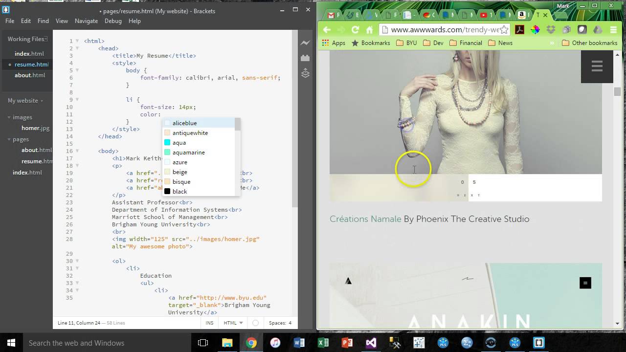 Web Module 2 Span Padding Border Margin Text Decoration Font