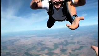My Dads 1st skydiving trip