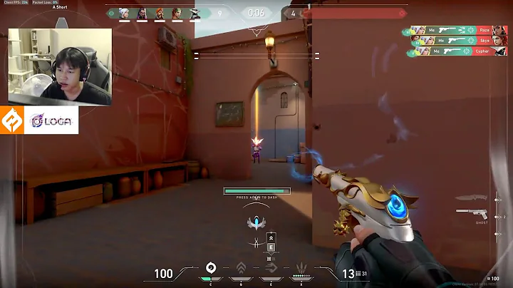 FS killua pistol ace & viper 1v5 ace clutch!