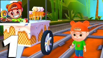 Vlad & Niki Run‏ - Gameplay Part 1 - game for Kids (Android,IOS)