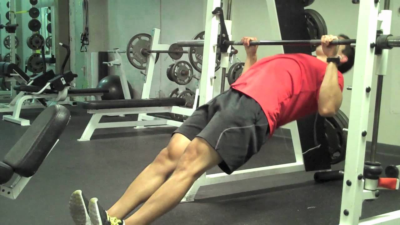 Safe Inverted Rows inverted rows - YouTube