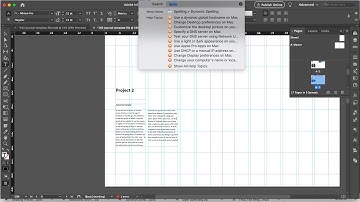 Process Journal: How to have dynamic spell check in InDesign