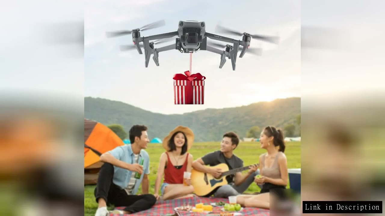BRDRC Mavic 3 Payload Airdrop Release Drop Device for DJI Mavic 3 Pro Drone Accessories Delivery Fis