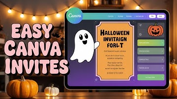 How to Create Halloween Invitations with Canva - Step By Step Guide
