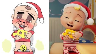Wheels On The Christmas Bus Song Cocomelon Nursery Rhymes & Kids Songsrobloxfastdrawing