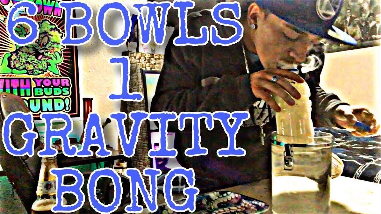 6 BOWLS 1 GRAVITY BONG CHALLENGE!!!🔥😈 
