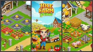 Idle Farm Game: Idle Clicker (Gameplay Android) screenshot 5