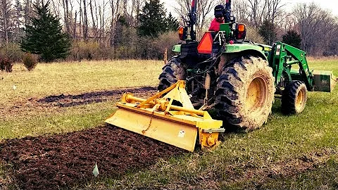 Tilling a New Garden - King Kutter II Tiller