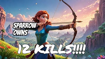 DOMINATING with Sparrow Predecessor | 12 KILLS! #predecessor #paragon #captaindark