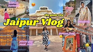 Jaipur Travel Guide | Stay, Where to eat, Shopping, Places you must visit in Jaipur #vlog