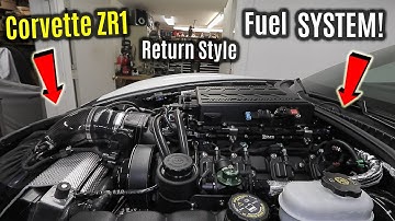 MY Custom Return STYLE Fuel System INSTALL | FORE Innovations DUAL Pump | C6 Corvette ZR1 LS9