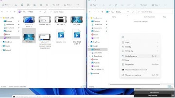 Windows 11 changes file explorer UI. Text for Cut, Copy, Paste, Share, Delete replaced by Icons Only