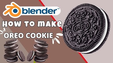 Blender Tutorial : How Make An Oreo Cookie in Blender