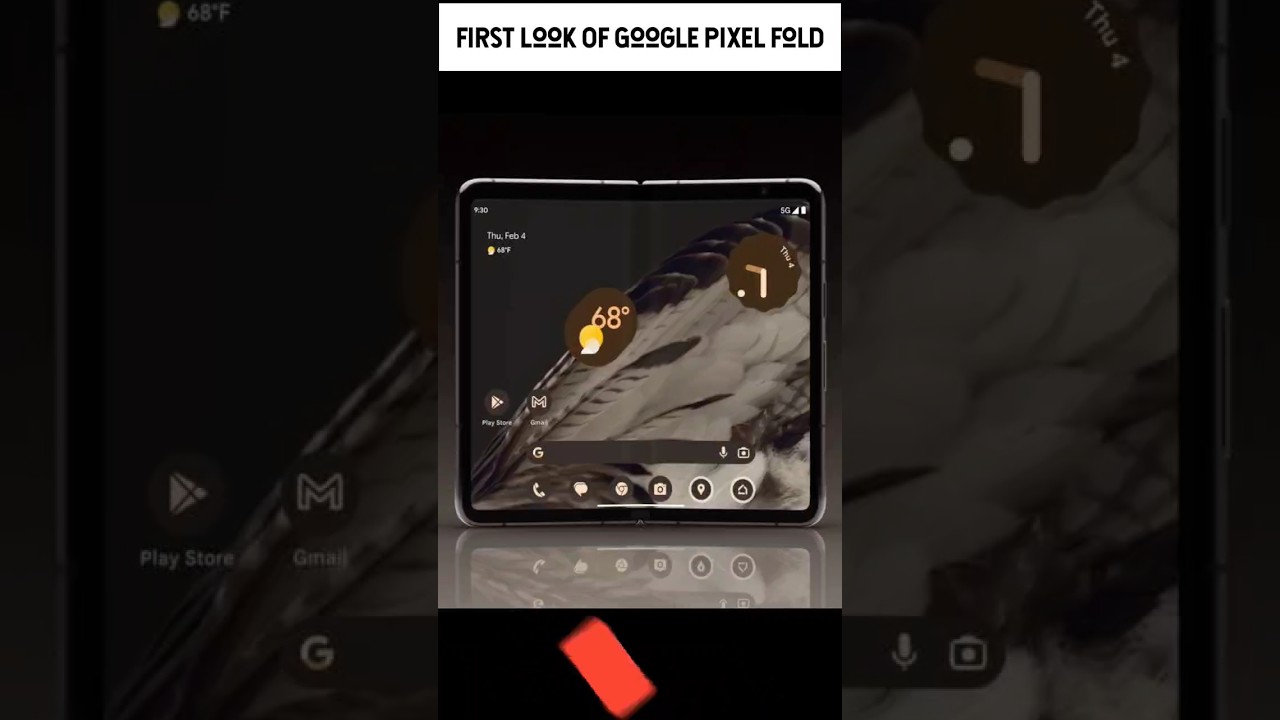 Google Pixel Fold : All details Design Reveiled, first look 🔥🔥🔥
