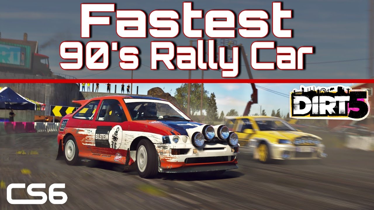 What Is The Fastest 90's Rally Car In DIRT 5? - YouTube