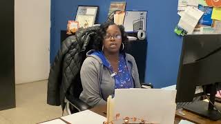 A Day in the Life of School Nurse Tameka Davis | Report by Mari'Yanna Carter & Myah Woodyard