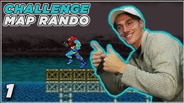 Hard Challenge Map Rando v2 | Super Metroid | #1
