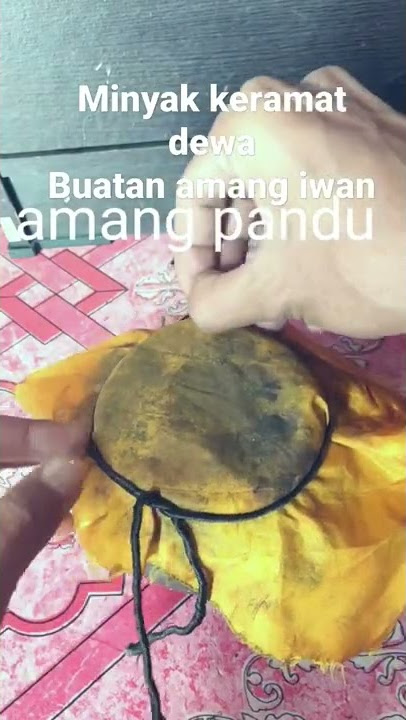 minyak pelet keramat dewa buatan amang iwan
