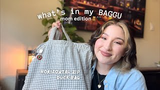 what’s in my BAGGU *mom edition*