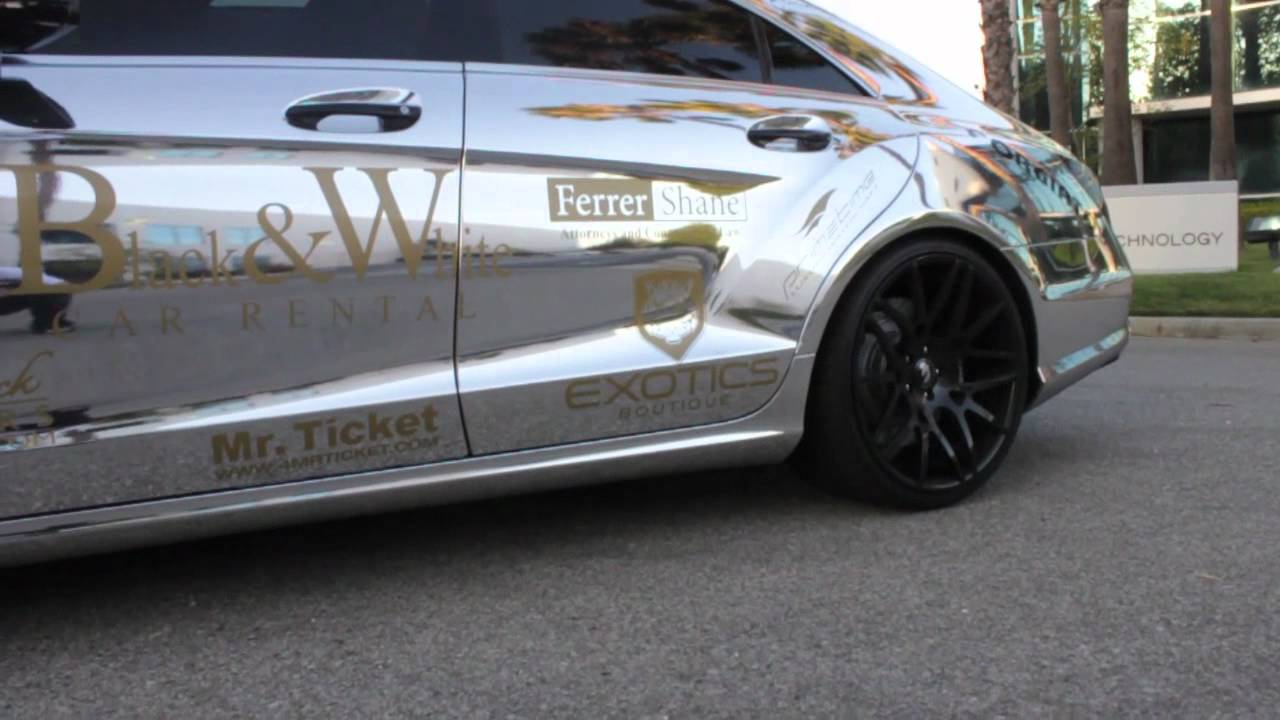 Mercedes Cls 550 >> Project CLS63 AMG Wrapped in Chrome silver by DBX - YouTube Mercedes Cls 550 >> Project CLS63 AMG Wrapped in Chrome silver by DBX - YouTube