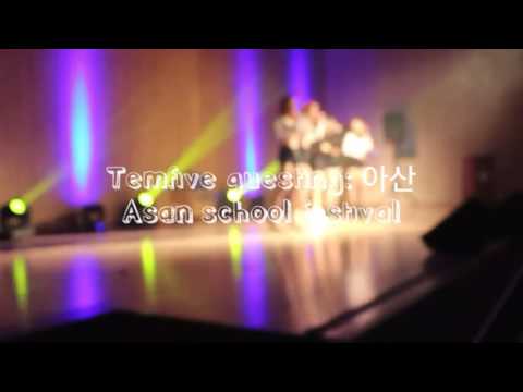 Temfive 템파이브 diary: Asan school festival guesting