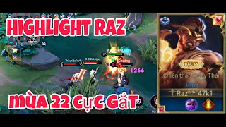 Highlight raz mùa 22 cực gắt_những pha xử lý hay của topraz47 #razmuaythai
