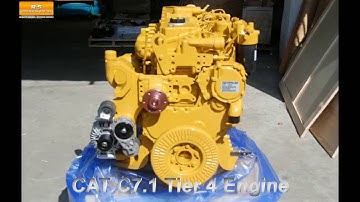 CAT C7.1 Tier 4 Engine
