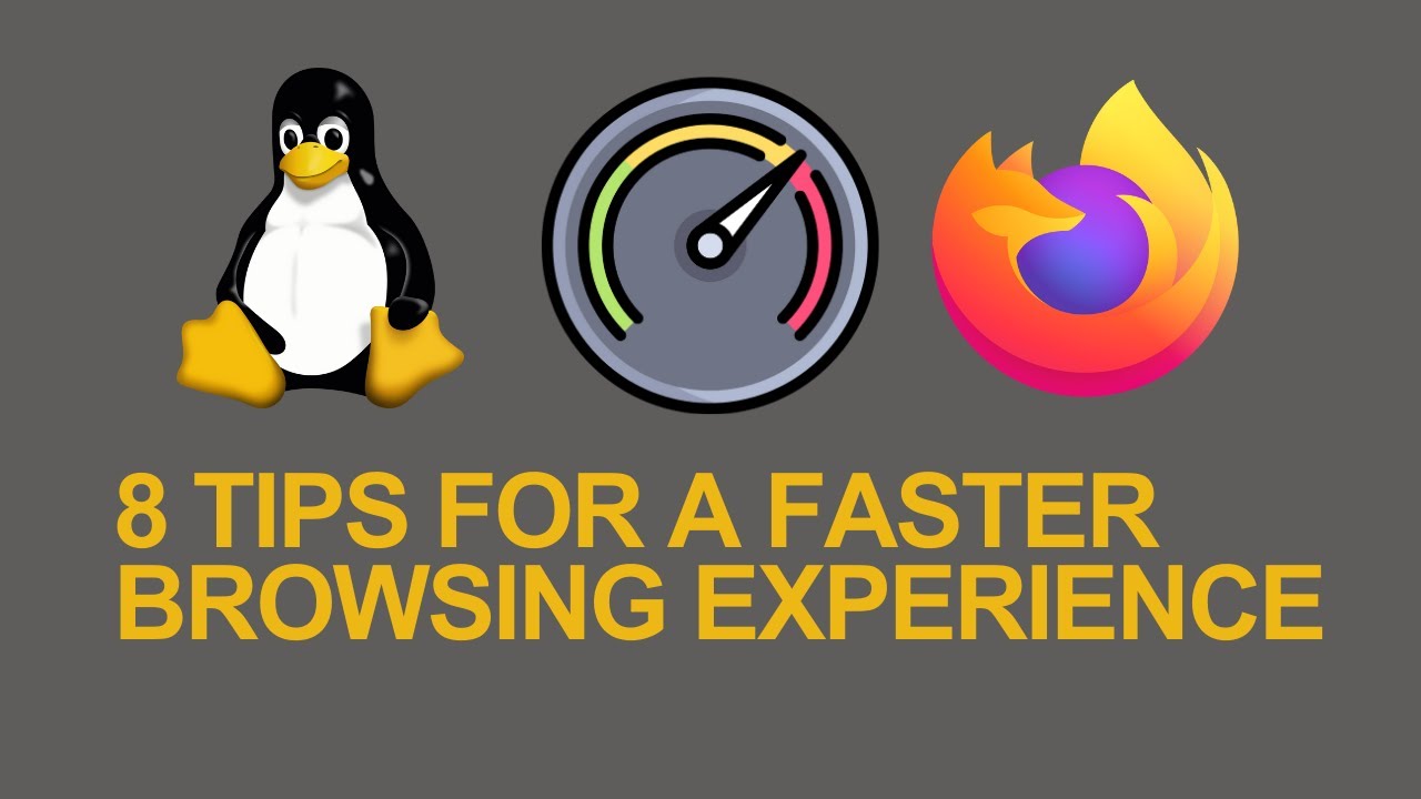Speed Up Firefox Browser on Linux