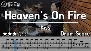 Heaven’s on Fire - kiss DRUM COVER