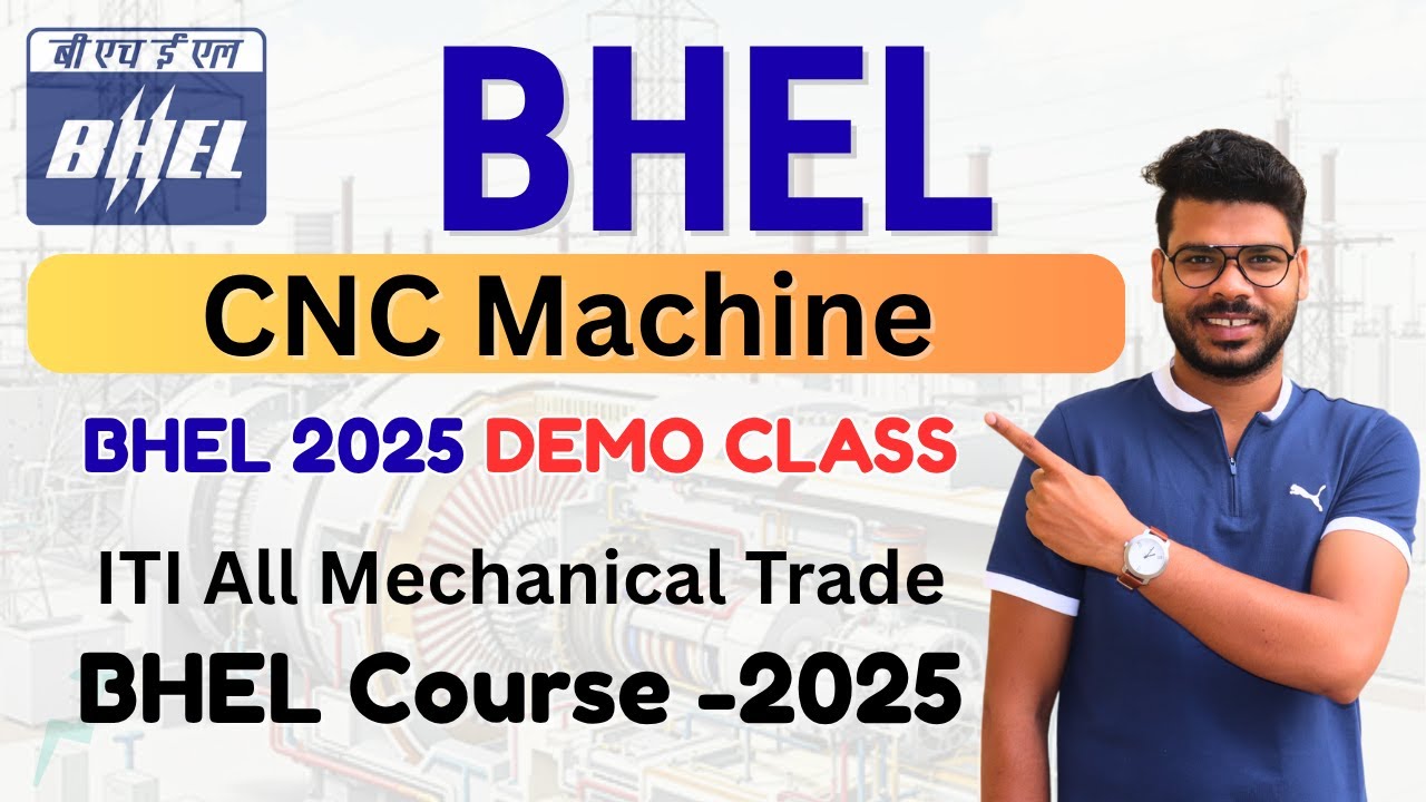 BHEL CNC Machine Demo Class ? | CNC Machine By Special Techno