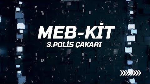 Meb-Kit Robotik Kodlama Seti- Polis Çakarı- Mblock Kullanımı