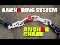 Anchor chain  anchoring system  maritime english