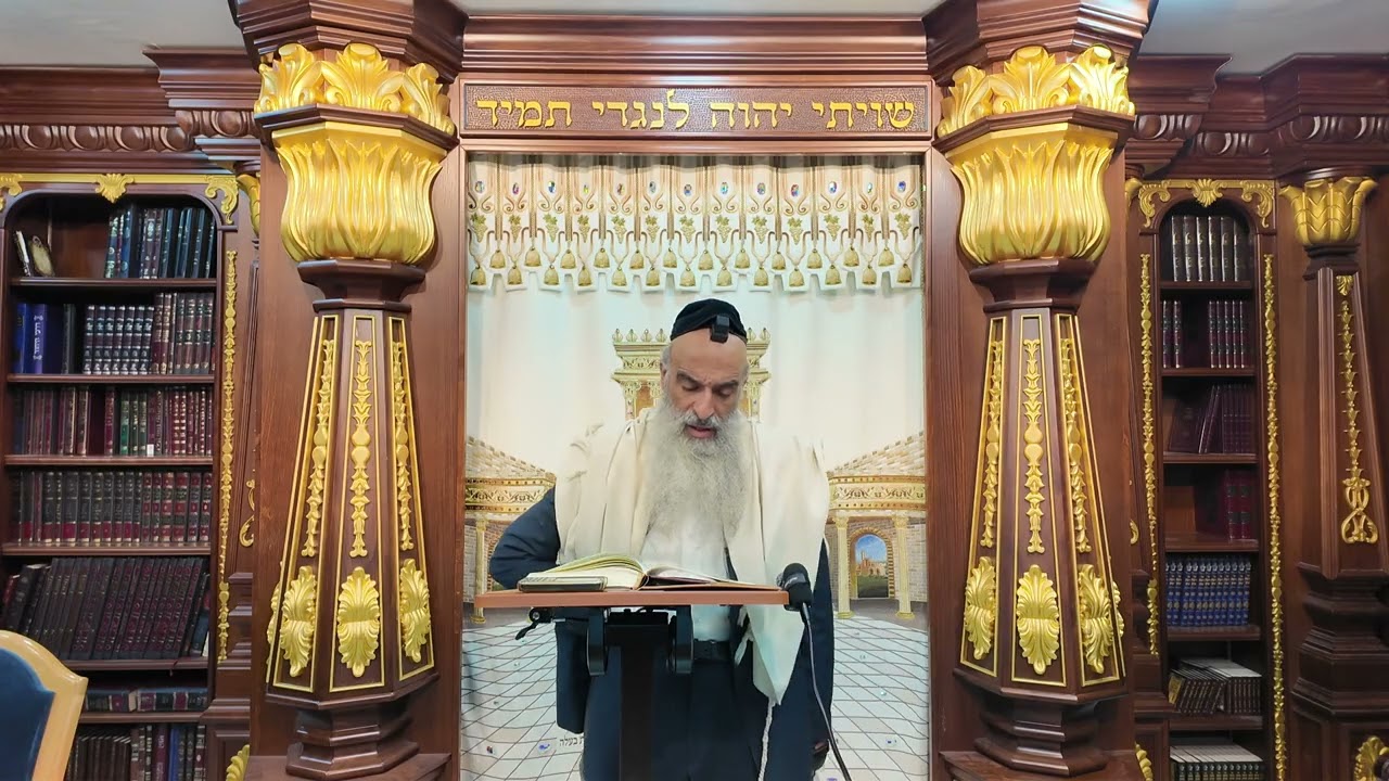 הרב מאיר דוד שמואלי - האוצר היומי סדר קס"ב