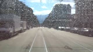 Sofia,Bulgaria Pesa Tram Ride-Absolute City Center