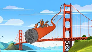 Golden Gate Bridge | How a Wonder was Constructed? by Lesics 1,397,695 views 7 months ago 13 minutes, 55 seconds