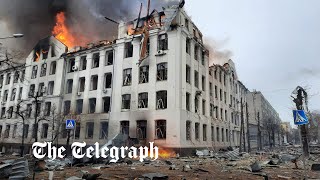 video: Ukraine’s wall of resistance stays strong as cities lie in ruins