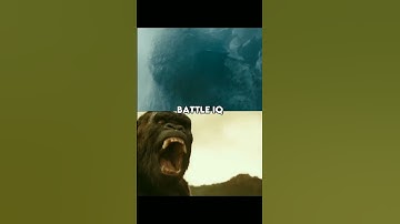 Godzilla vs King Kong #shorts #monsterverse #kaiju