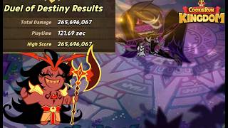 Duel Of Destiny Earth & Sky Season 1 Top 1% With Burning Spice Cookie 121 sec
